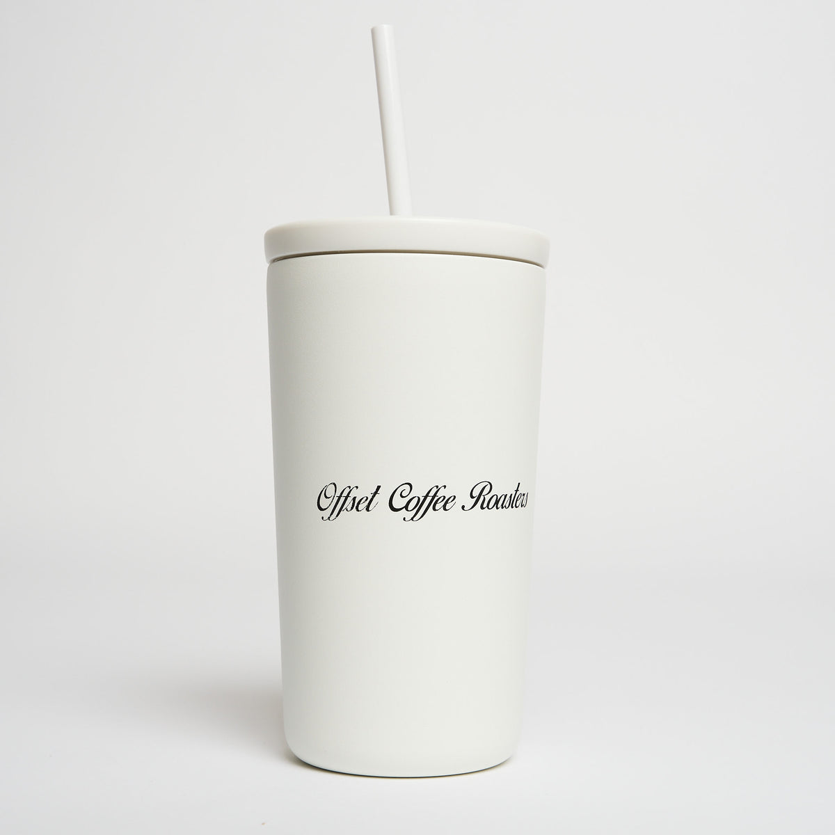 White Cold Drink Tumbler