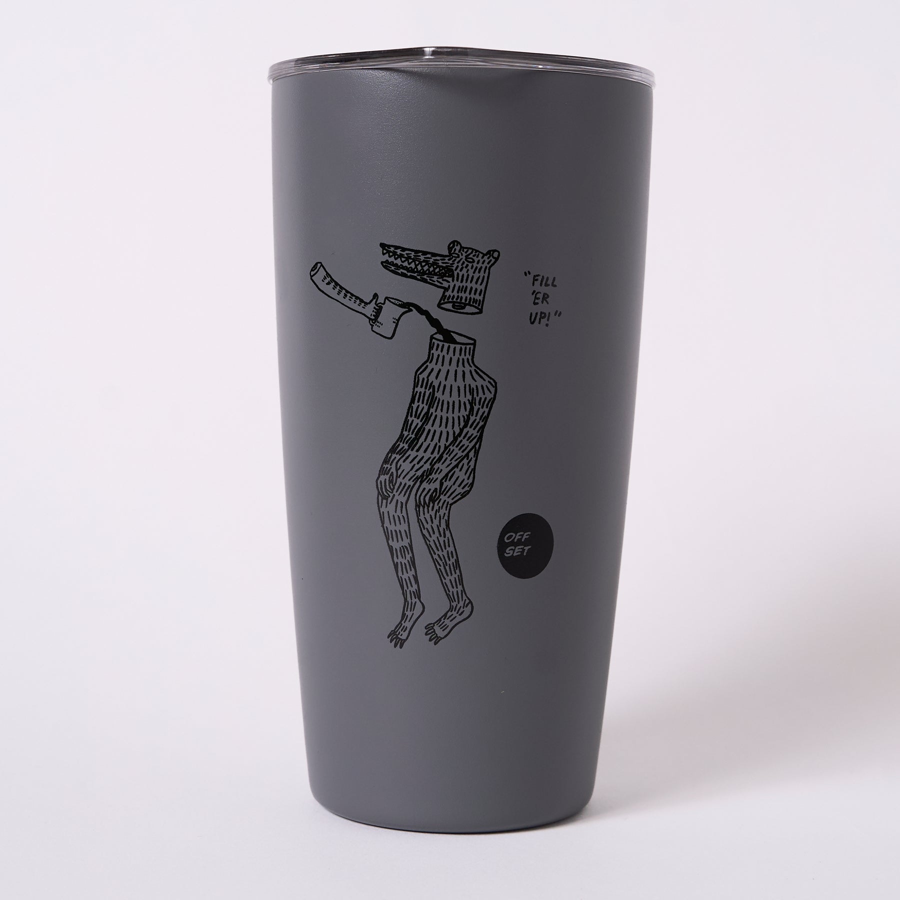 MIIR Grey Offset Tumbler