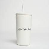 White Cold Drink Tumbler