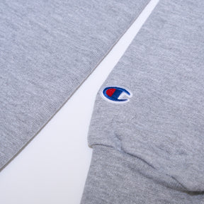 Offset Grey Hoodie