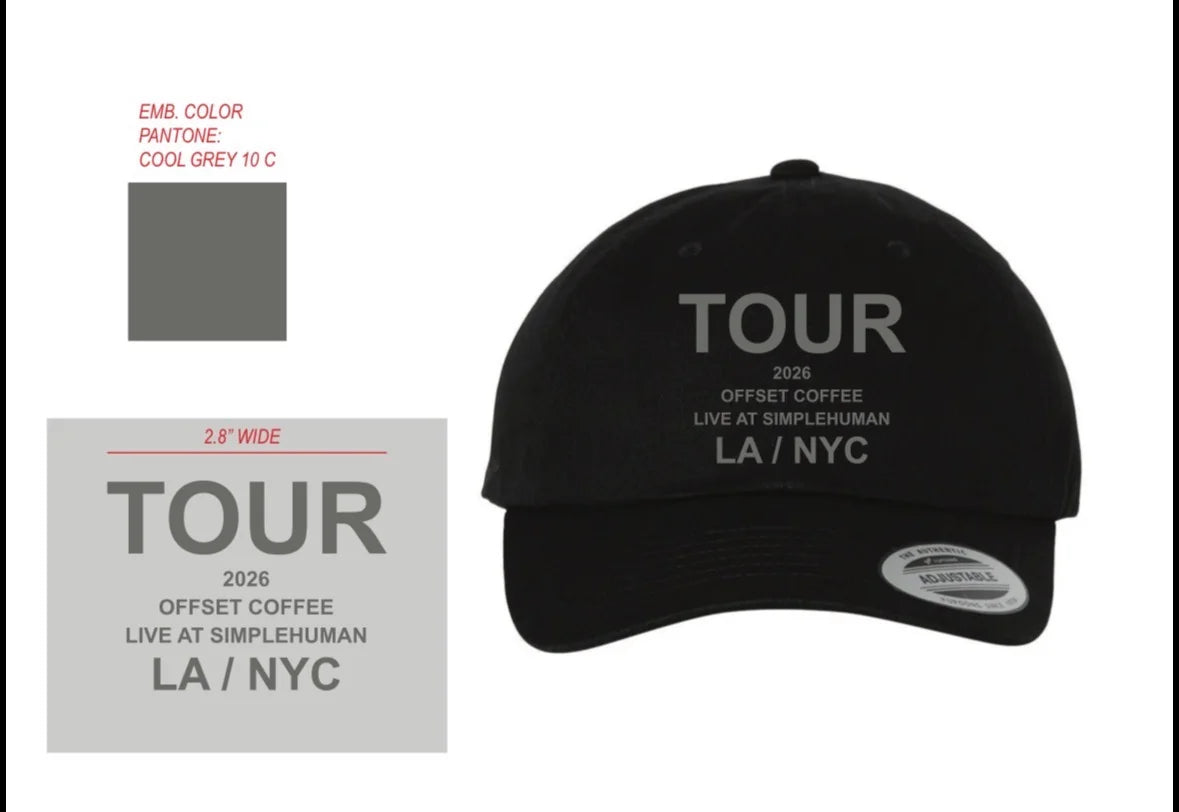 Offset Coffee x Simplehuman NY Hat Collab